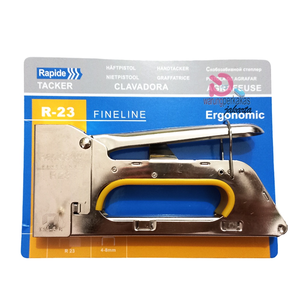 

Rapide Staple Gun Tacker R23 - Staples Gun Jok Laminating Dekorasi