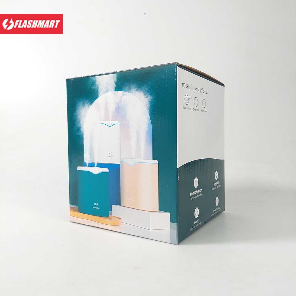 Flashmart HUMI Humidifier Aromatherapy Oil Diffuser Double Spray 2000ml - H2000