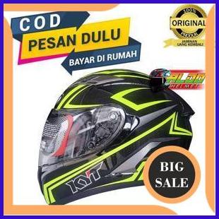 accessories kyt falcon / helm kyt falcon 2 CARBON BK YELLOW FLUO / helm full face sni 140ZZ3