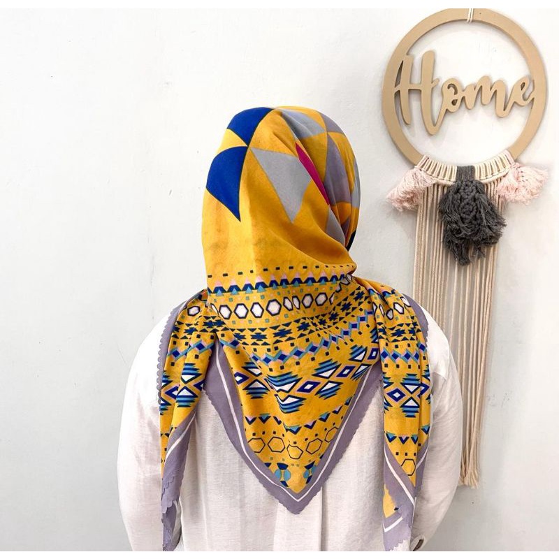 HIJAB SEGIEMPAT VOAL MOTIP LEOPARD TERBARU