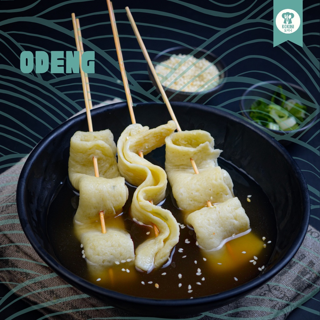 

Odeng / Eomuk ISI 3 TUSUK / Korean Fish Cake/ Frozen Food halal