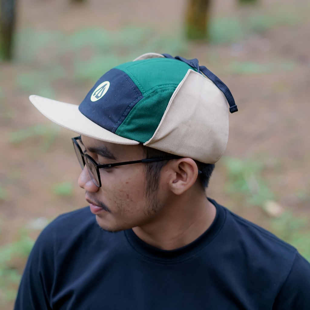 topi earflap earmuff topi 5 panel topi snapback topi sepeda topi olahraga sporty cap addict