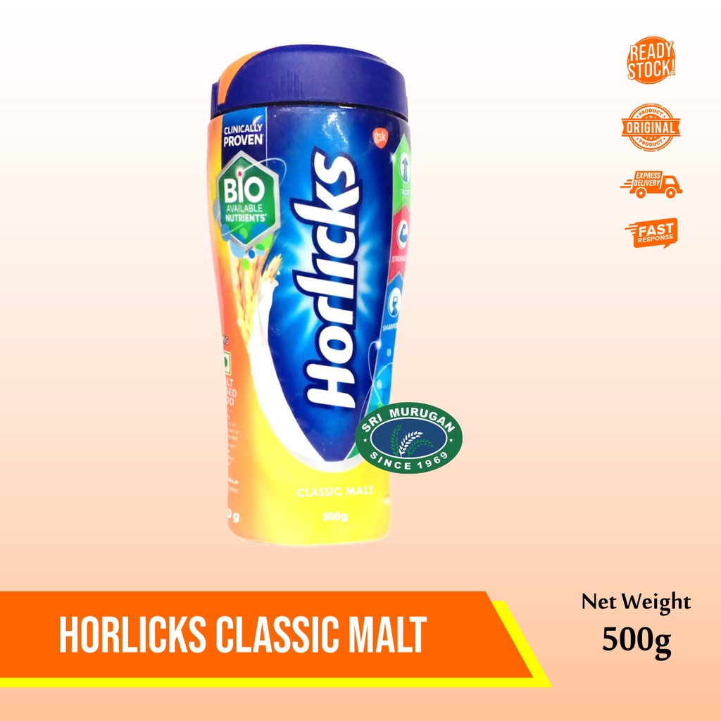 

HORLICKS CLASSIC MALT 500g