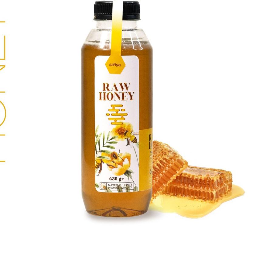 

► Murni 650 gr Raw Honey Asli Safiya Food ♪