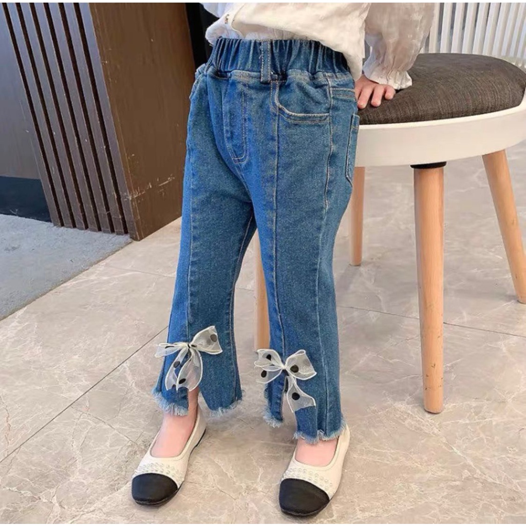Celana Jeans Anak Perempuan Import Umur 1-5 Tahun Jeans Anak Perempuan Terbaru 2023 Celana Levis Ana