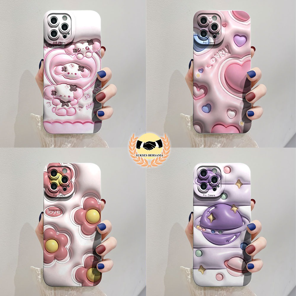 CUSTOM CASE SOFTCASE SILIKON PROCAMERA 3D CUSTOM XIAOMI REDMI 6A 8 8A PRO 9 9A 9C 10A NOTE 8 9 10 10