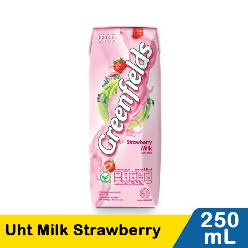 

Greenfields Uht Milk Strawberry 250Ml