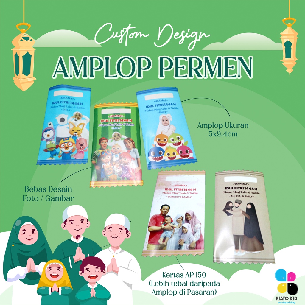 

AMPLOP LEBARAN PERMEN CUSTOM