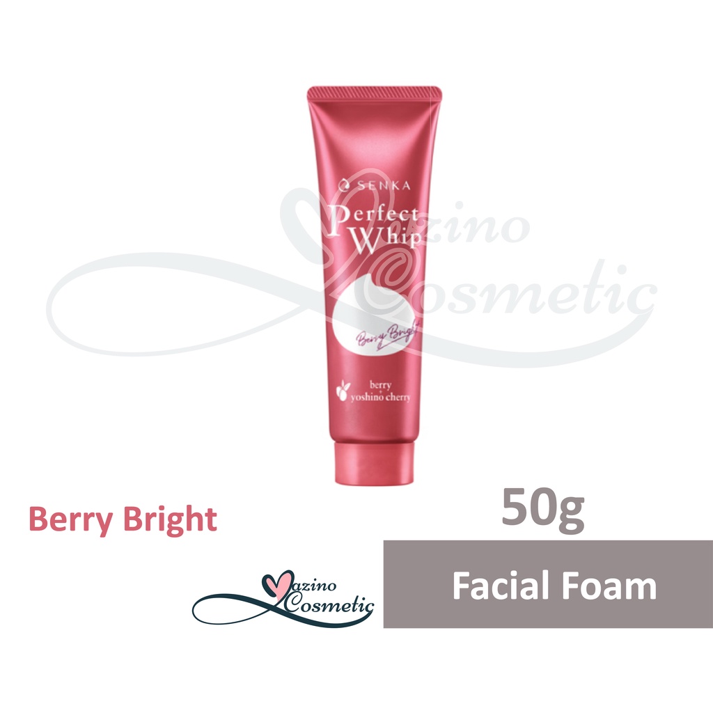 Senka Perfect Whip Berry Bright Facial Foam 50gr