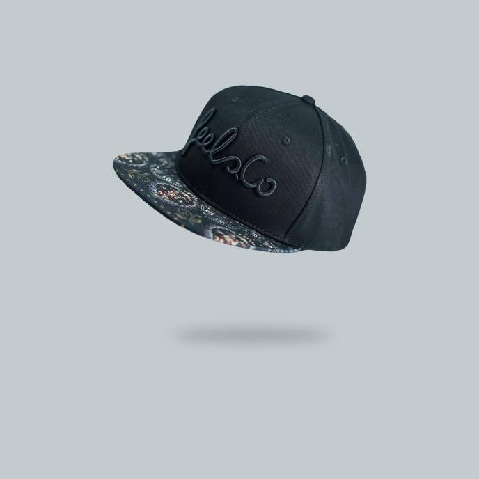 "BlackMatte" - Snapback Feels.Co - Topi