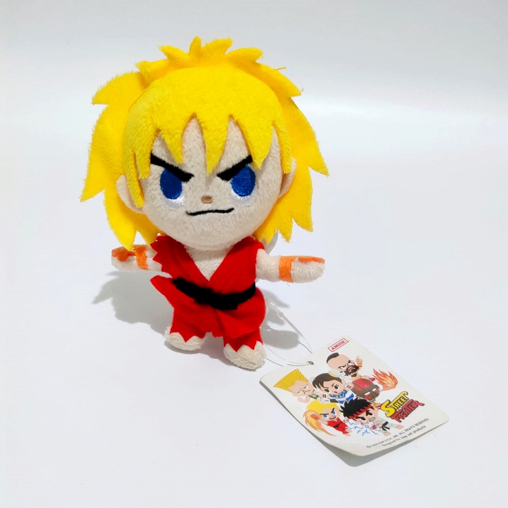 Boneka Ken Street Fighter Original Amuse X Capcom Jepang RARE