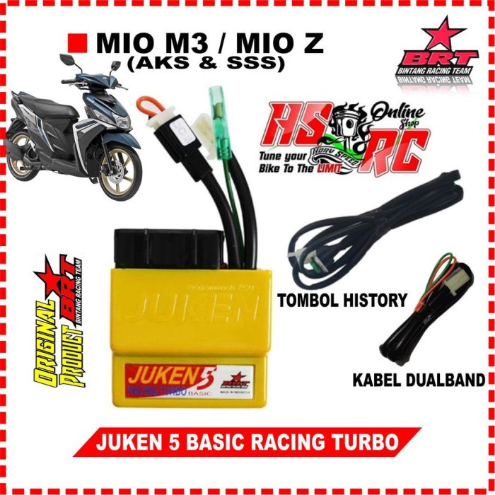 New Ecu Racing Juken 5 Basic Brt Racing Turbo Yamaha Mio M3 Mio Z 125