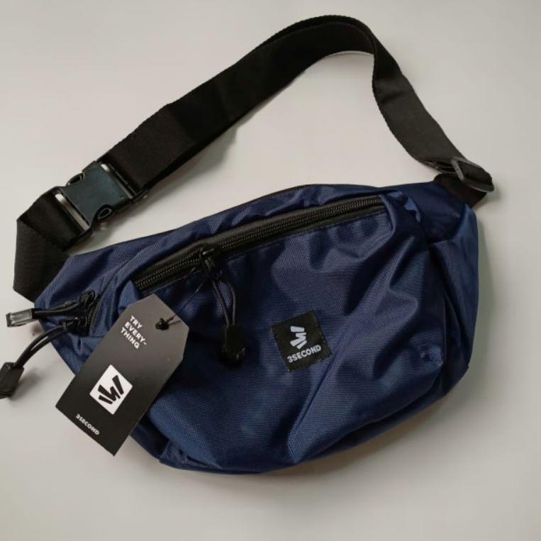 MURAH TAS PINGGANG GREENLIGHT FREE STIKER WAIST BAG DISTRO MOTIF ORIGINAL TAS SELEMPANG PRIA KEREN