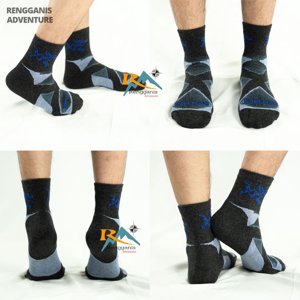 Kaos Kaki Gunung Outdoor Arcteryx Coolmax Hiking Trekking Tebal Hangat