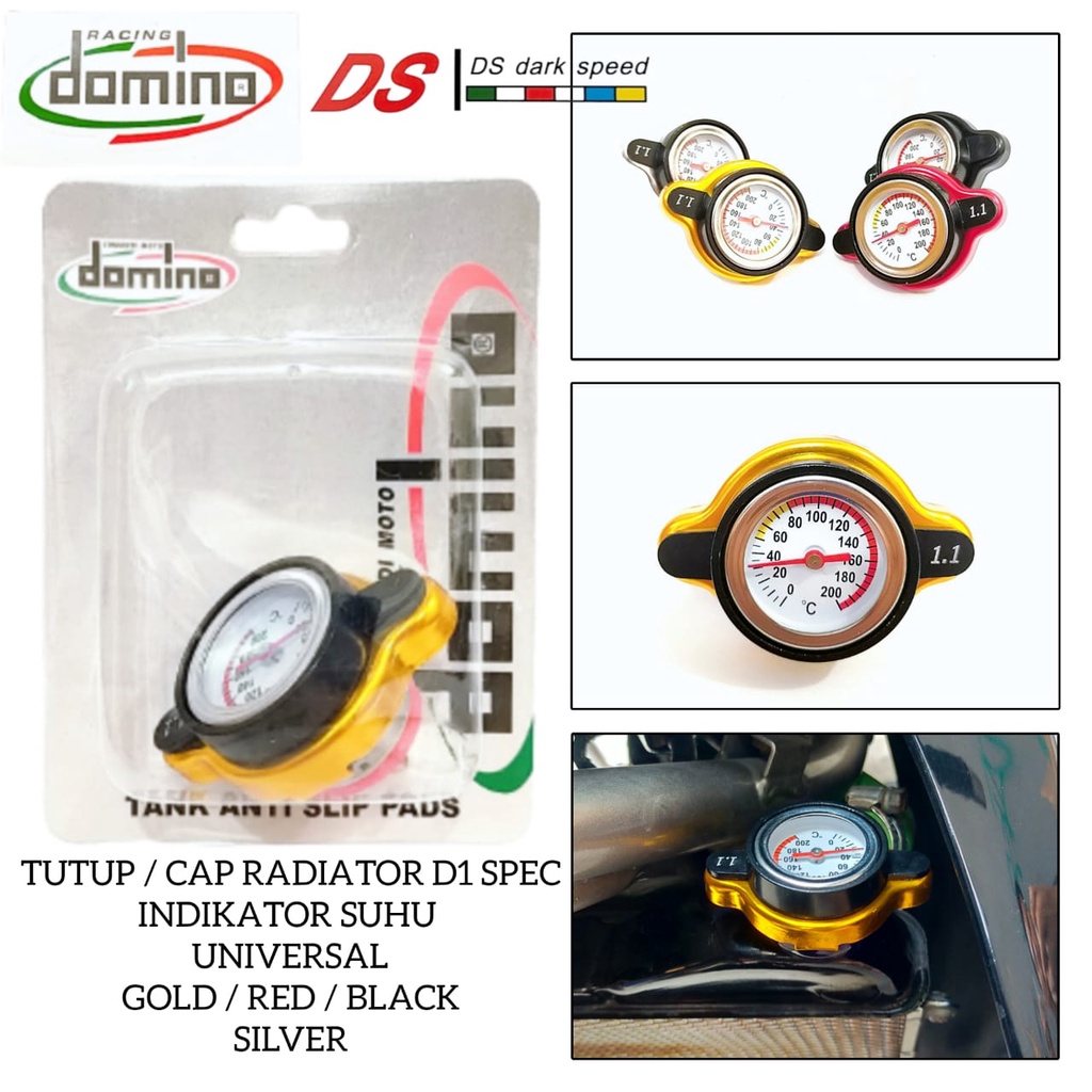 Tutup cup Radiator D1 Specindikator  Suhu Universal mio/beat/scoopy /vario/fino/pcx/vixion/xeon/lexi/dll