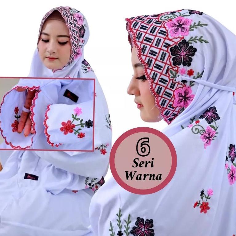 LANGSUNG ORDER MUKENA LAJURAN MUKENA SANTRI MUKENA TERUSAN MUKENA PUTIH MUKENA KATUN ADEM MUKENA BOR