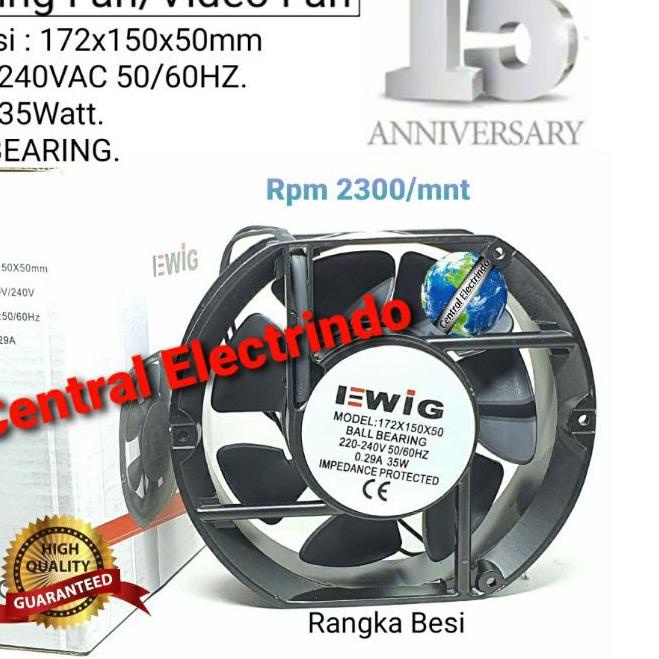 ☈ Cooling Fan Video Fan x50mm Ball Bearing EWIG. ➹