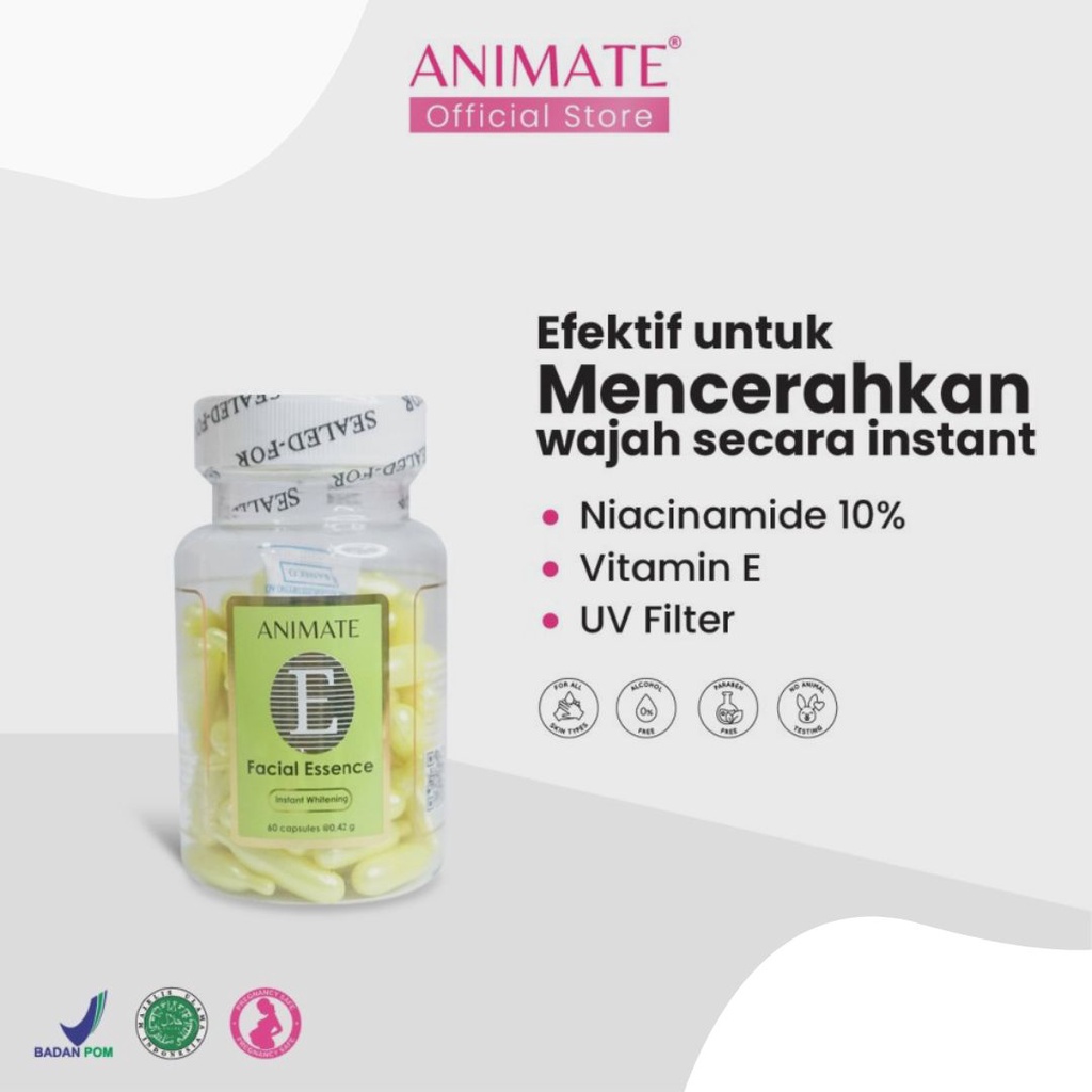 Animate Facial Essence Instant Whitening Original