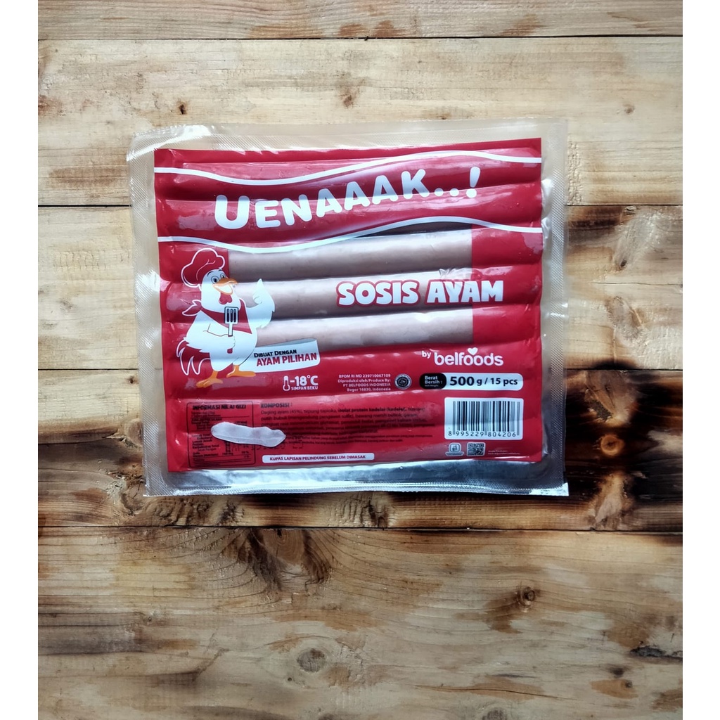 

Sosis Ayam Belfoods isi 15