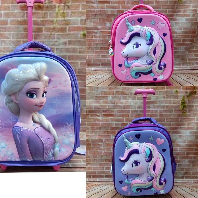 ♪ Tas Troli TK-SD UNICORN A Timbul Glosy 14" AAO HSD ⅎ