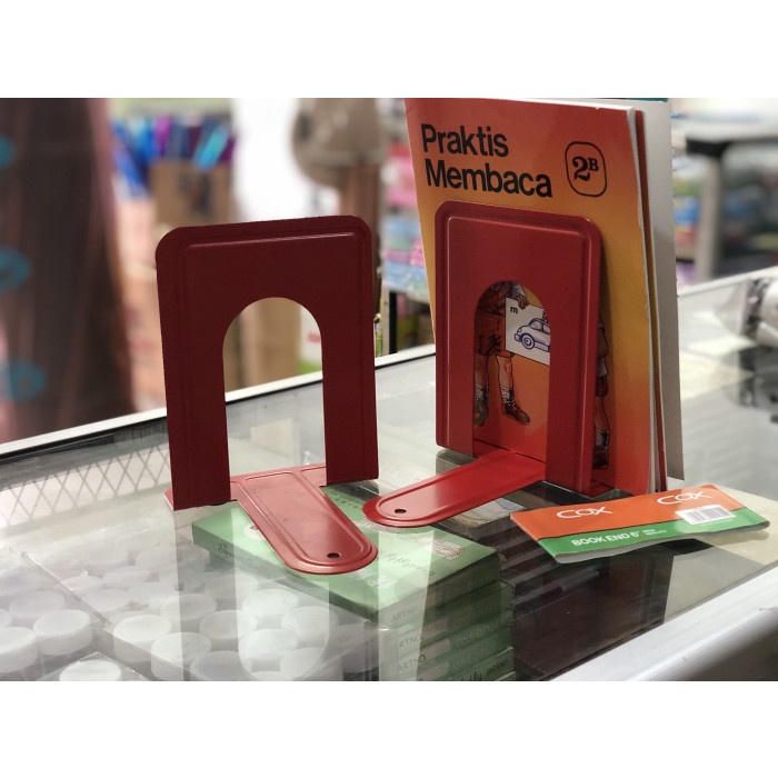 

Terlaris Book End Besi Pembatas Standar Buku