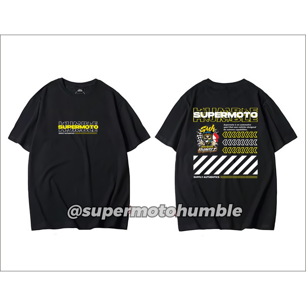 Kaos Supermoto Humble Tshirt SMH Kaos Supermoto Tshirt Supermoto Kaos Supermoto Jumbo