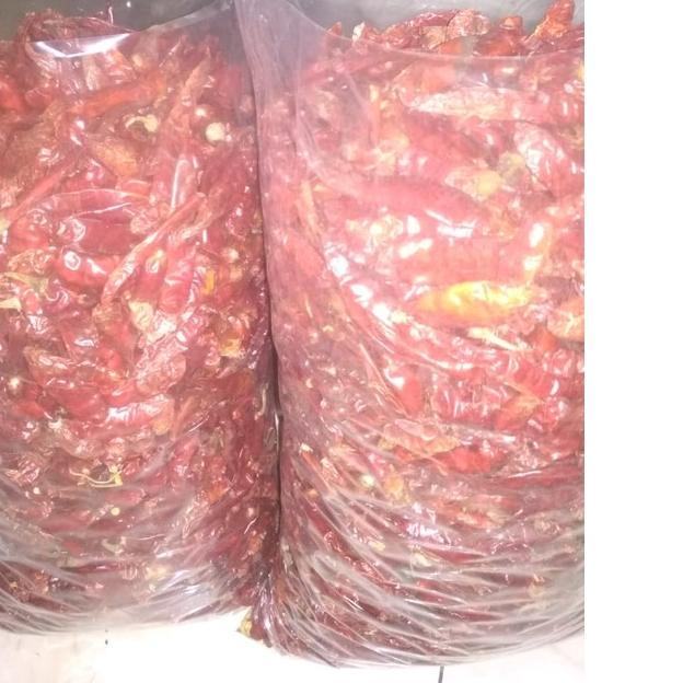 

♠ Cabe Kering Import, Cabe Rawit Teja Merah 1 kg IMPORT Dijamin Pedas, Tanpa Tangkai ☞