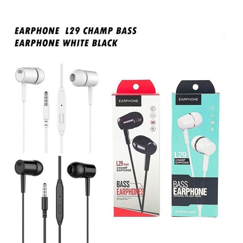 HEADSET L-29 BASS HANDSFREE EARPHONE L-29 BASS