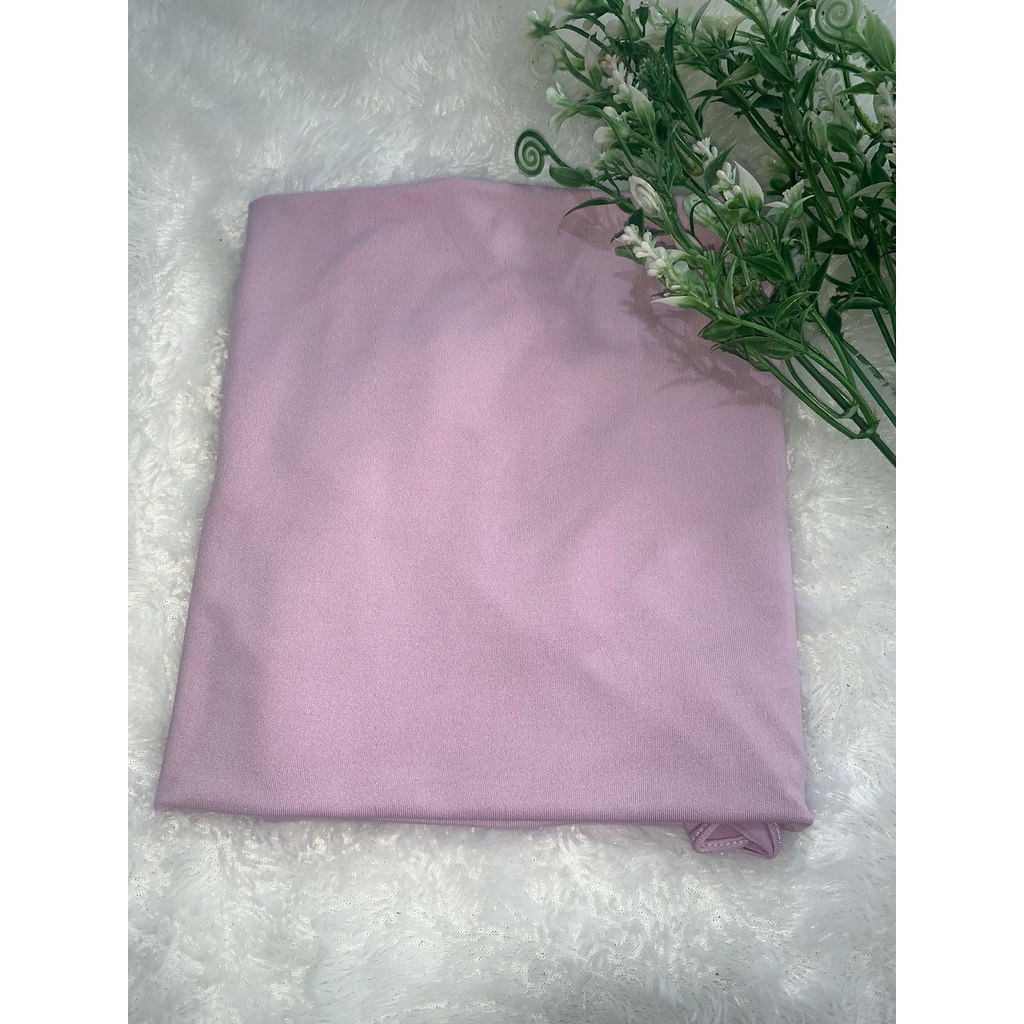 Hijab Instan jersey segitiga|| Jilbab segitiga jersey instan-Lillac muda