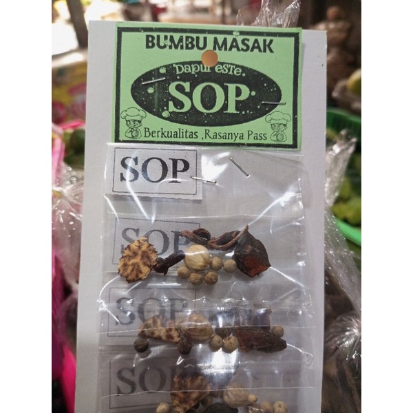 

Bumbu racik Sop (bumbu rentengan)
