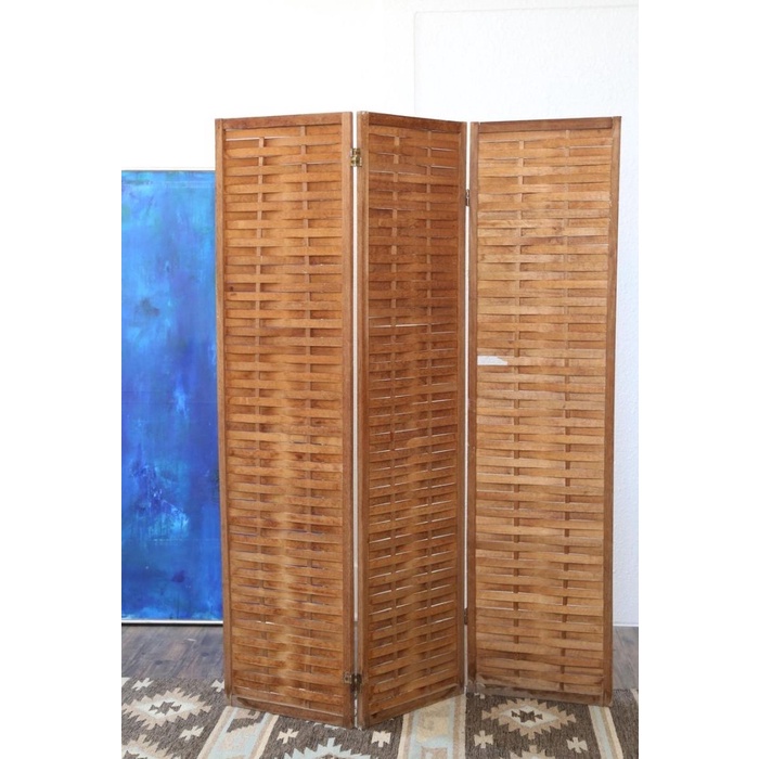 PARTISI RUANGAN KAYU JATI MODERN CLASS