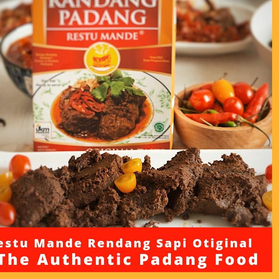 

▲ Restu Mande Rendang Sapi Original 300gr ℗