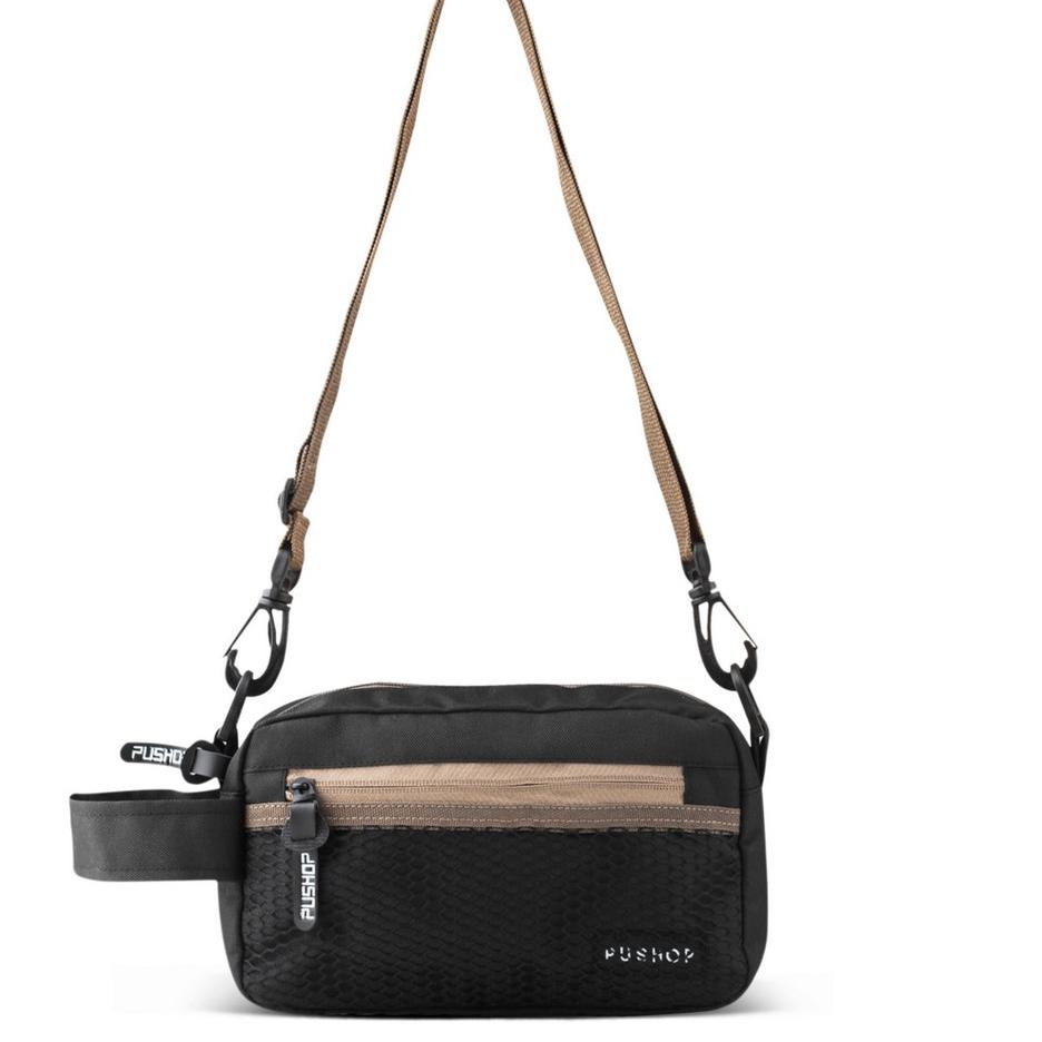 ℗ Tas Selempang Mini Handbag Jaring Pushop Heja Casual ☺