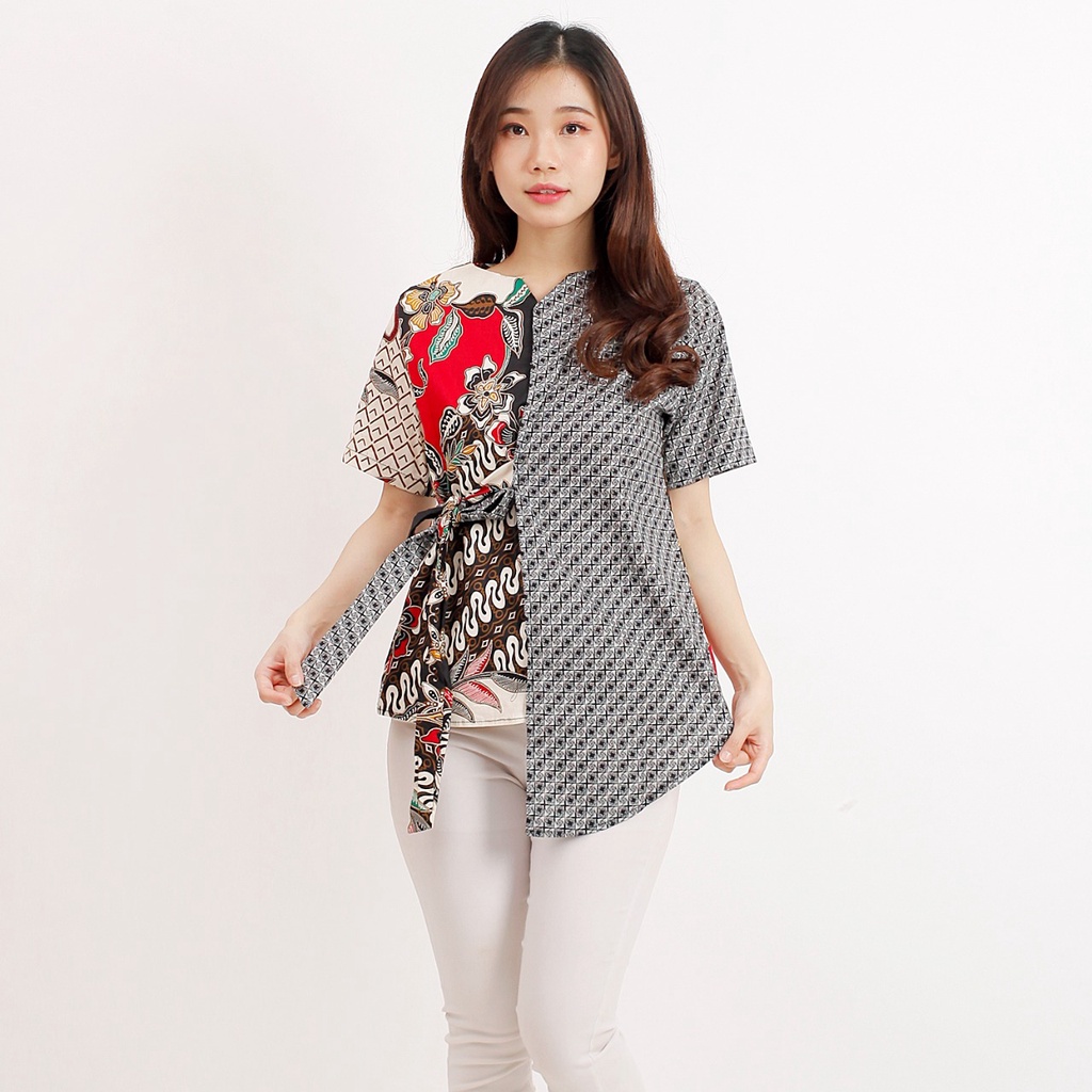 Batik wanita - Atasan blouse batik wanita fashion 585