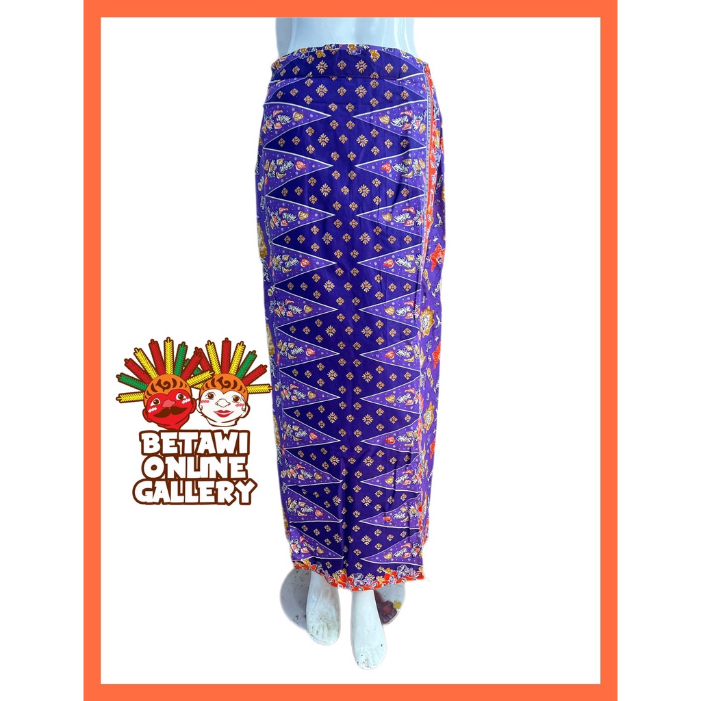 Rok Batik Betawi / Rok Tumpal Batik Betawi / Rok Batik