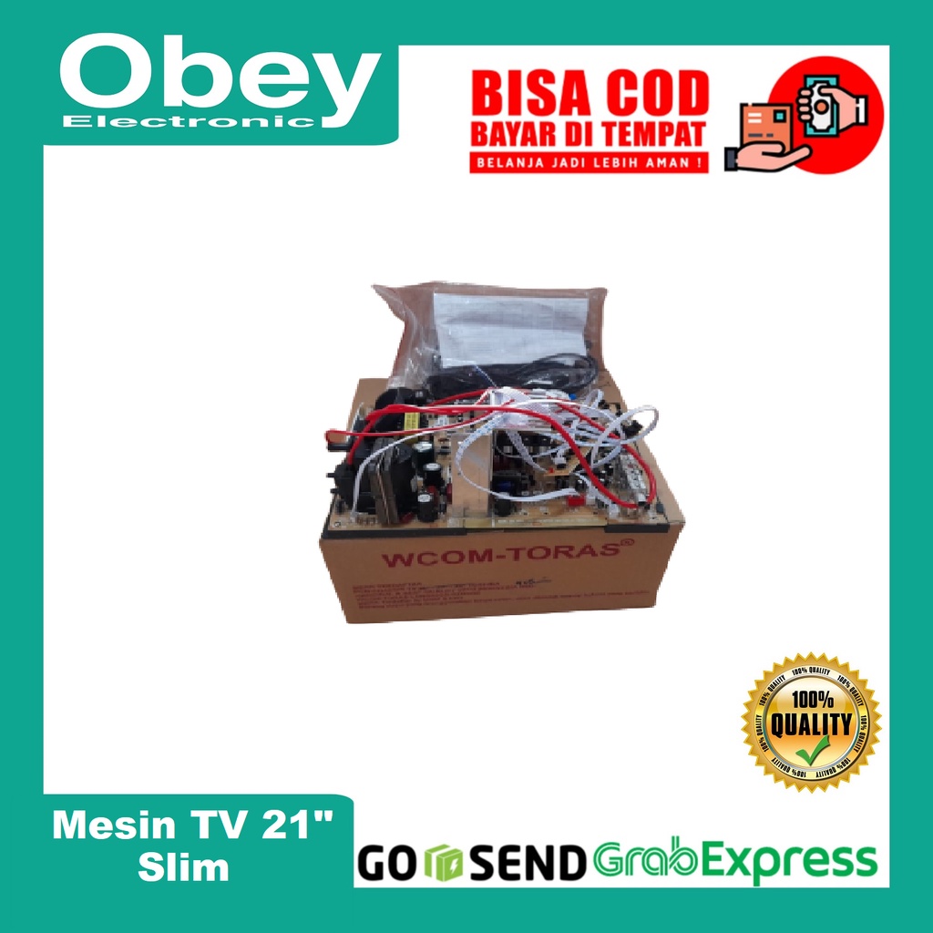 Mesin TV 21" Slim Type WCOM 21 Inch Slim