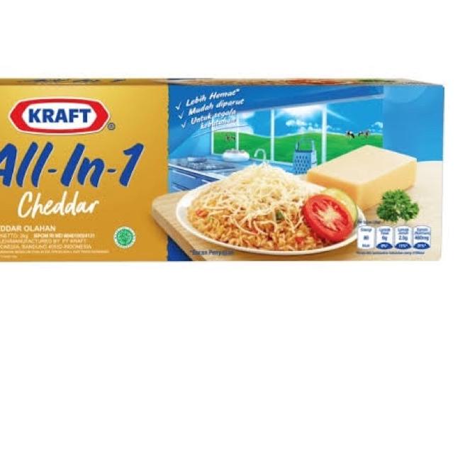 

♖ Keju kraft cheddar all in one 2kg ♜