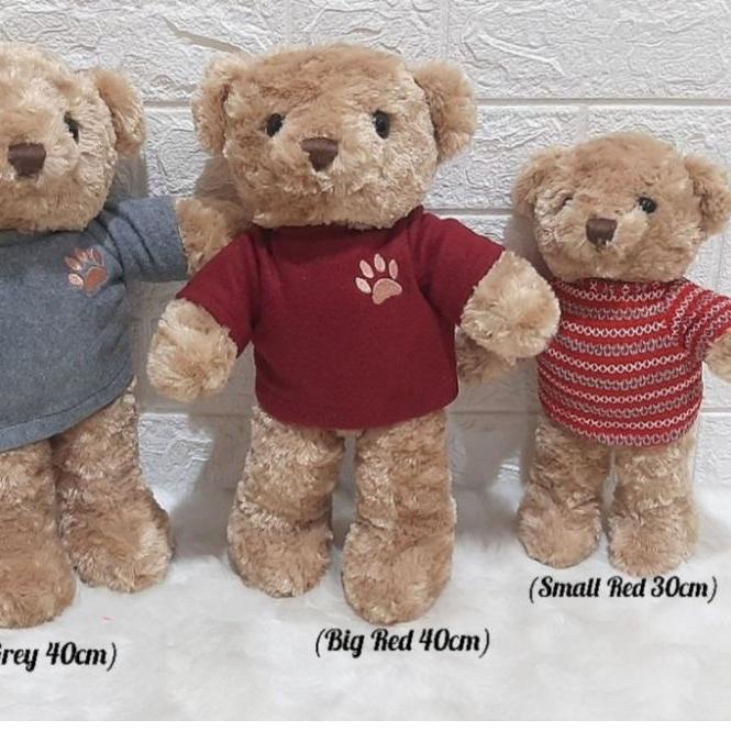 ➺ BONEKA MOGUL TEDDY BEAR 12" & 16" ➲