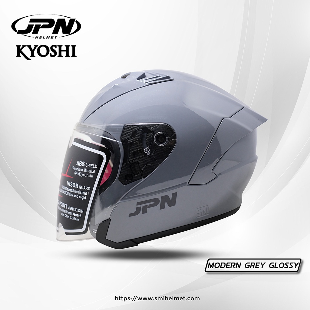 HELM JPN KYOSHI MODERNGREY GLOSSY