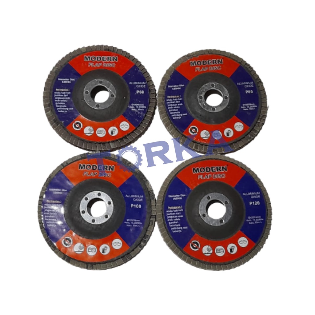 Flap Sanding Disc MODERN / Ampelas Susun / Torka