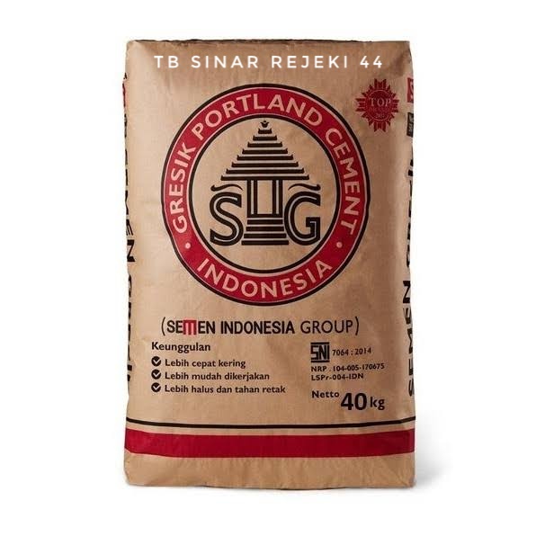 SEMEN GRESIK 40 KG [Pengiriman Khusus JAKARTA PUSAT MENGGUNAKAN GOSEND / TAXI BLUEBIRD / MOBIL TOKO]