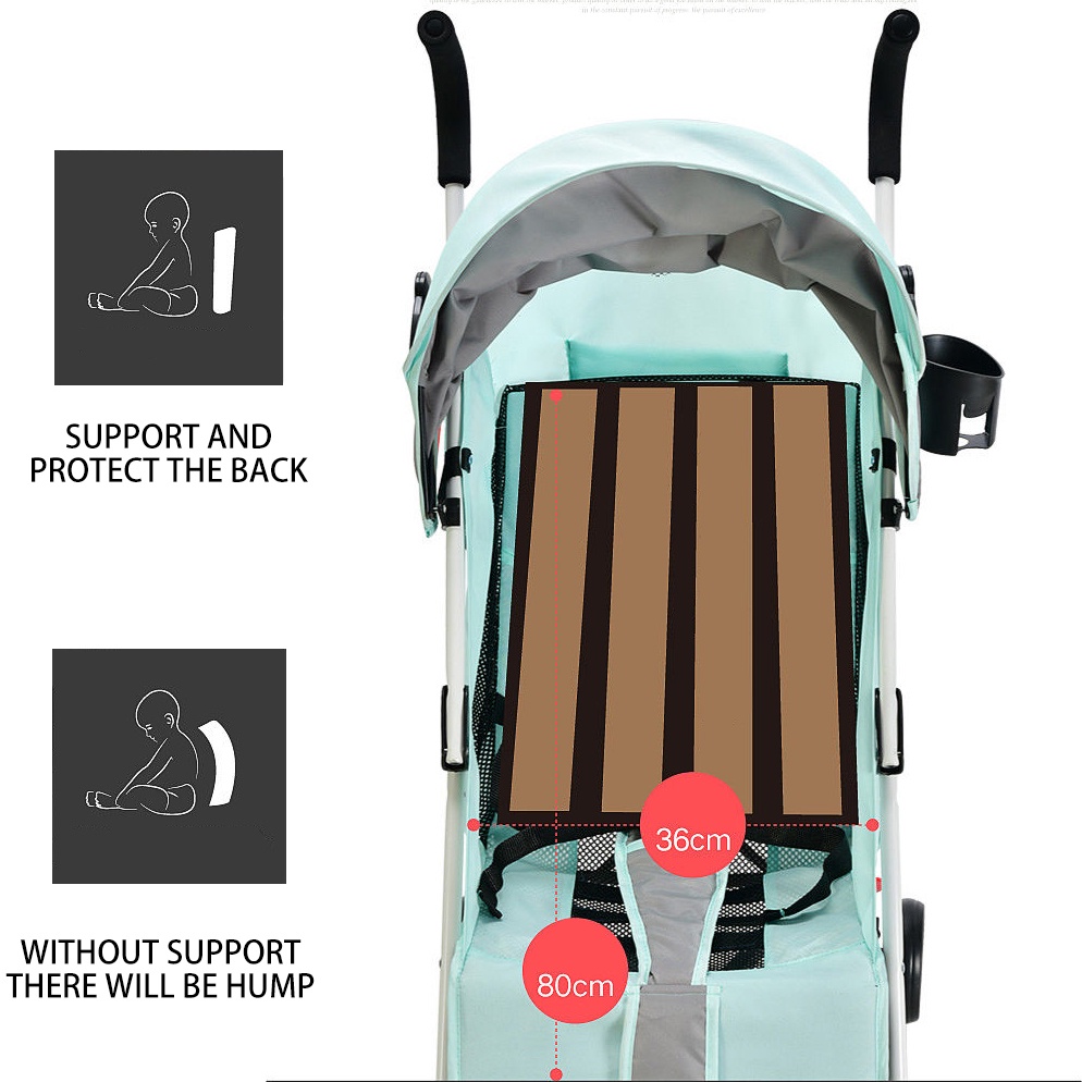 Mmflight Kereta Dorong Bayi Stroller Baby Lipat Traveling  Lightweight Stroller Cabin Size (Bisa Duduk Dan Berbaring)