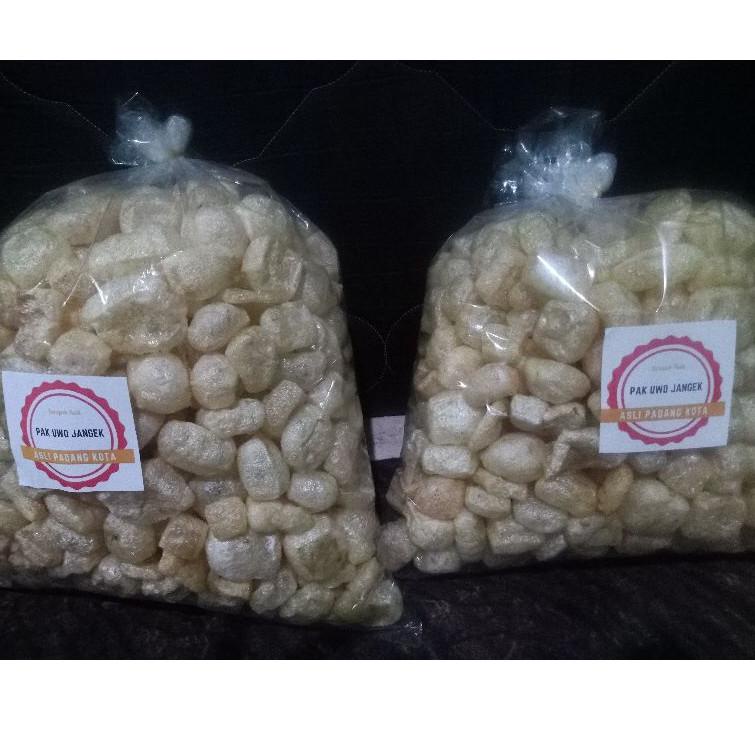 

♚ Kerupuk Kulit | Kerupuk Jangek | Kerupuk Rambak | Padang Kota | Berat 500g ♞