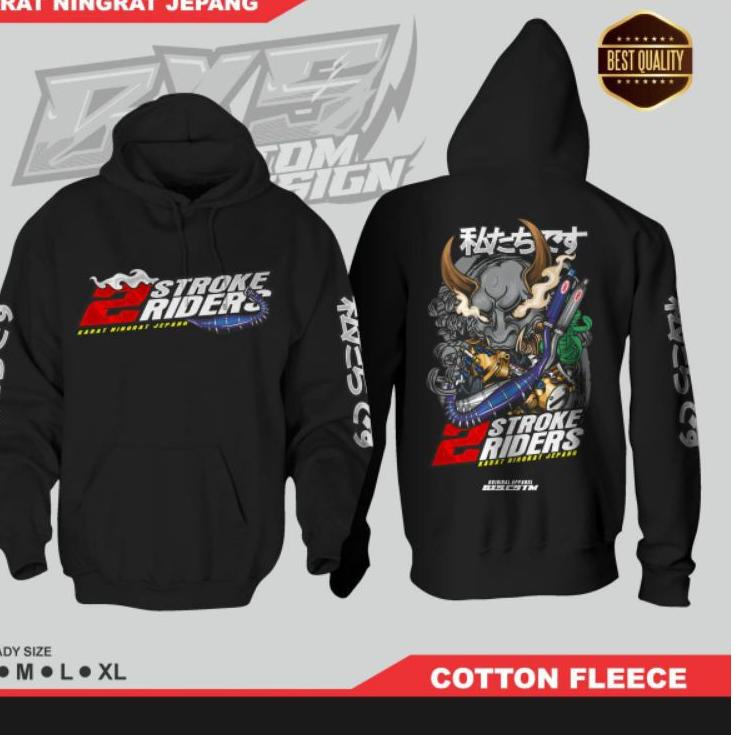 ➫ SWEATER PRIA HODIE SUNMORI STROKE RIDERS JEPANG ➶
