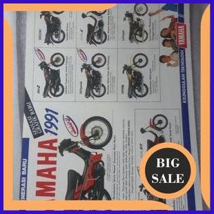 last stok Brosur Yamaha 1991 Yamaha Champ Alfa Rx King Rxz YY115 L2super Rx Spesial Original 140ZZ3