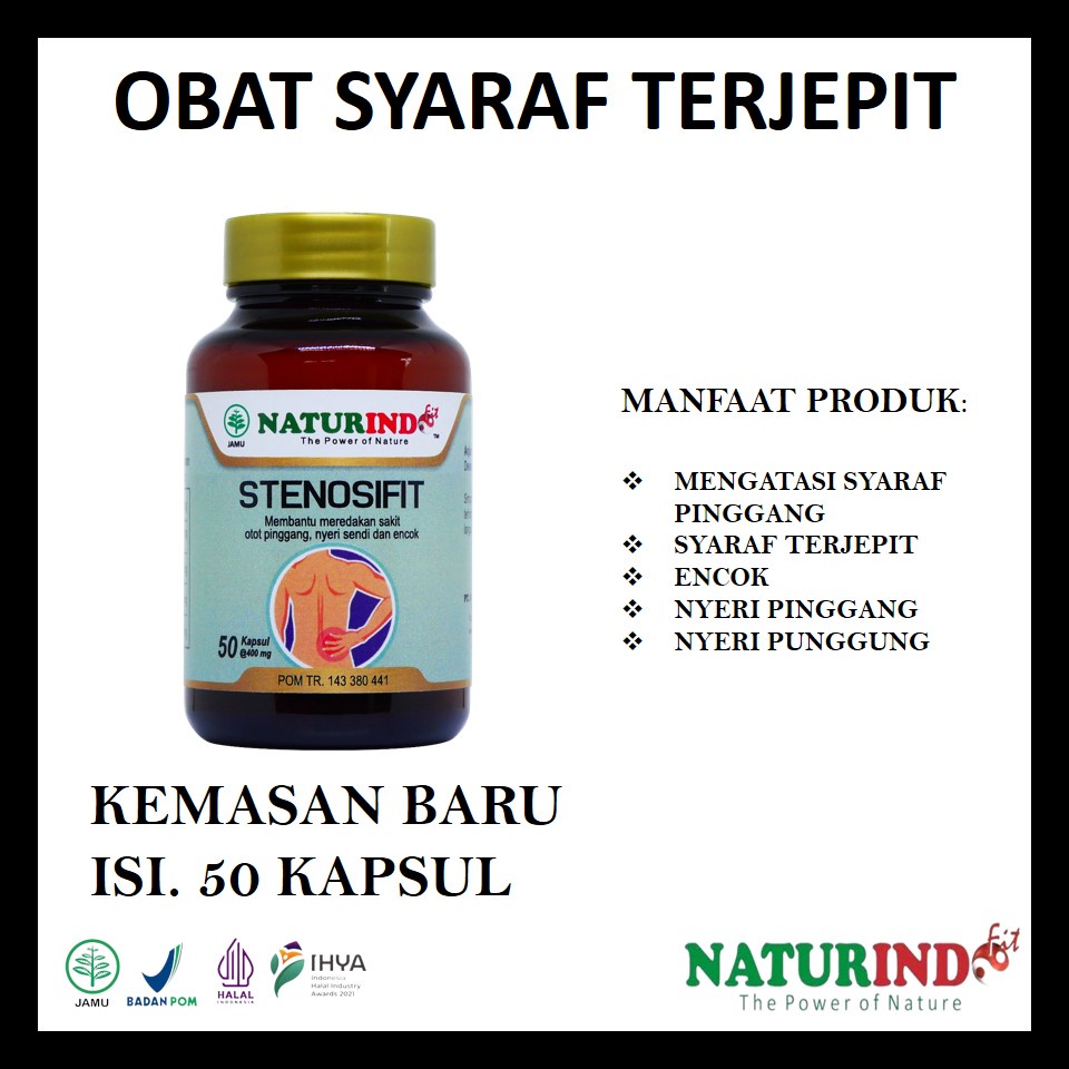 OBAT SARAF PINGGANG SYARAF KEJEPIT ENCOK NYERI PINGGANG NYERI PUNGGUNG NYERI BAHU NYERI SENDI