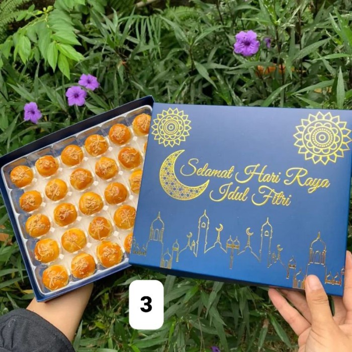 

Box Kotak Lebaran Dus Idul Fitri Sekat Nastar Kardus Kue Eid Mubarak 042