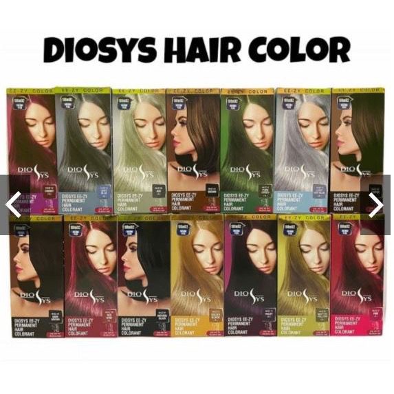 Diosys Hair Color Permanent Cat Rambut