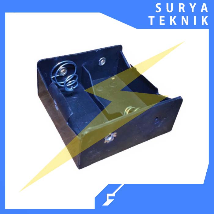 Tempat Baterai Besar R20 - Holder Baterai Besar R20 Isi 2