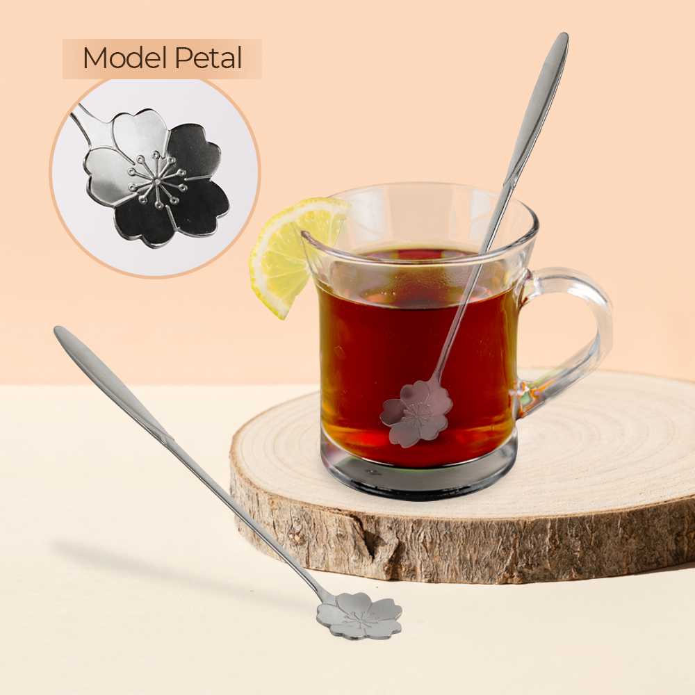 (BISA COD) FTIHSHP BLEXPRET Sendok Teh Gagang Panjang Long Handled Tea Spoon - TC49